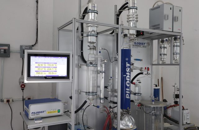 Laboratorio de destilación SILM
